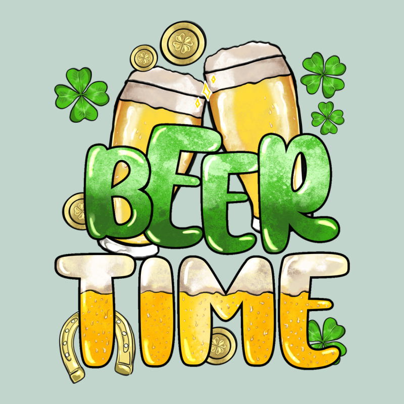 St.patrick's Beer Time Zipper Hoodie by HowdyJamesFarm | Teevron