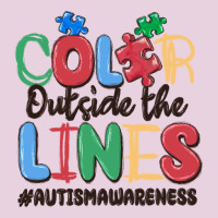 Color Outside The Lines Autism Awareness Ladies Tee | Teevron