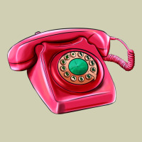 Pink Telephone Heavy Core Tee | Teevron