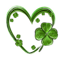 st patricks day shamrock heart | Teevron