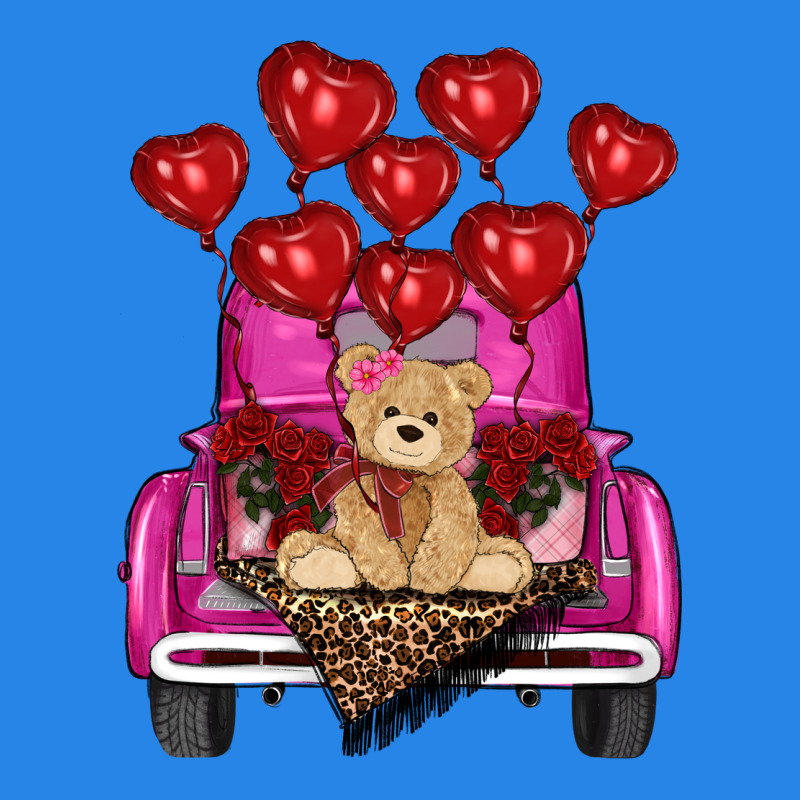Valentines Day Tedybear Truck Premium Hoodie by RanaPortraitStore | Teevron