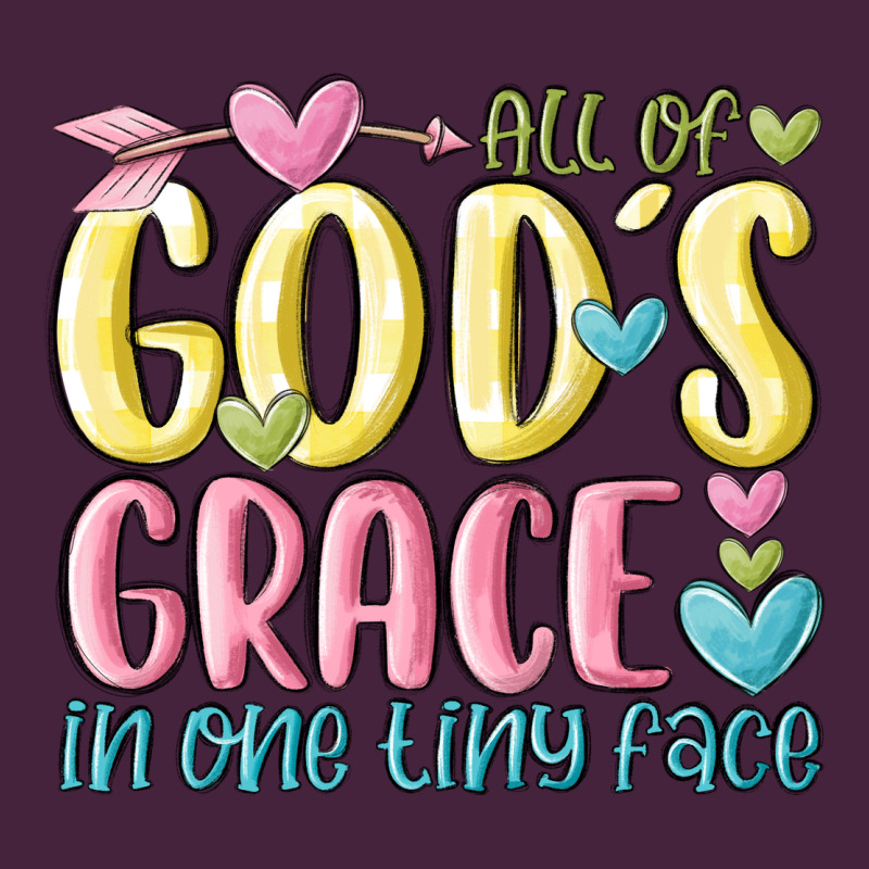 All Of God's Grace In One Tiny Face Premium Tee by MaliasSmallBusiness | Teevron