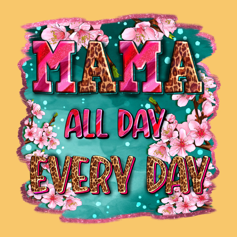 Mama All Day Everyday Vintage Hoodie by LillyAllenDesigns | Teevron