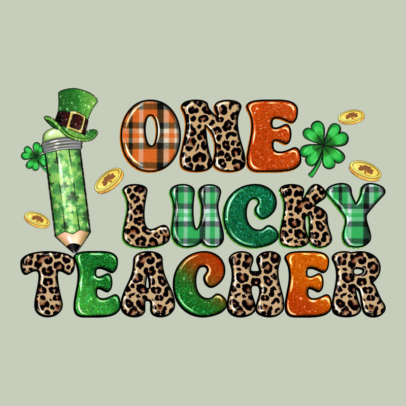 One Lucky Teacher Classic Tee by LillyAllenDesigns | Teevron