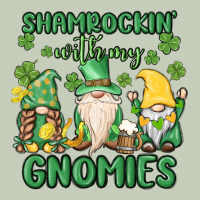 Shamrock With My Gnomies Ladies Tee | Teevron