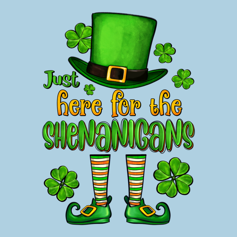 Just Here For The Shenanigans St. Patrick's Premium Hoodie by OliviaCreatesArt | Teevron