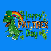 St. Patrick's Happy Pat T-rex Day With Rainbow Zipper Hoodie | Teevron