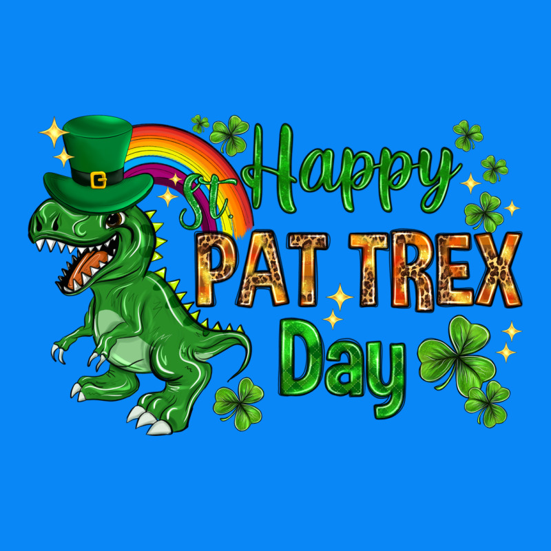St. Patrick's Happy Pat T-rex Day With Rainbow Zipper Hoodie by HowdyJamesFarm | Teevron
