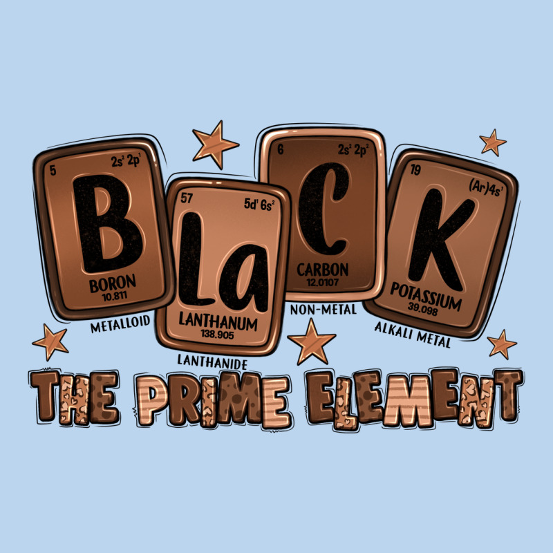 Black The Prime Element Melanin Classic Tee by LillyAllenDesigns | Teevron