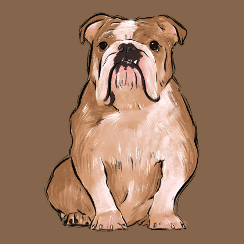 Bulldog Premium Tee by MaliasSmallBusiness | Teevron