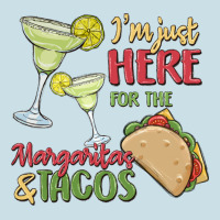 I'm Here For The Margaritas And Tacos Ladies Tee | Teevron