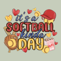 It's A Softball Kinda Day Ladies Tee | Teevron