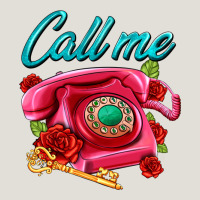 Call Me Roses And Pink Telephone Heavy Core Tee | Teevron