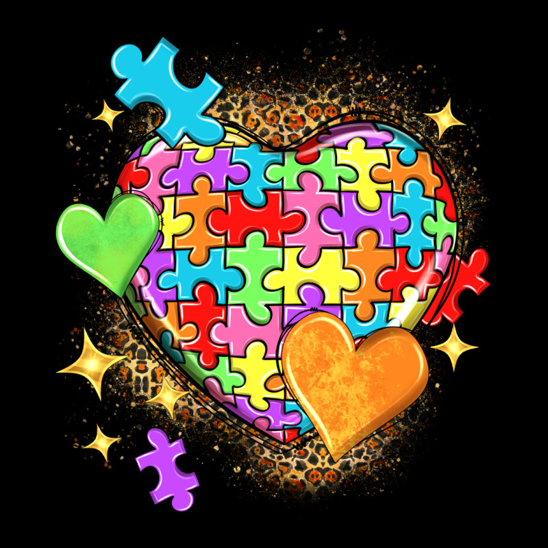 Autism Hearts Heavyweight Sweatshirt by NancyCooperArtShop | Teevron