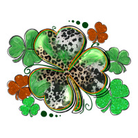 St. Patrick's Day shamrock leopard and cowhide | Teevron