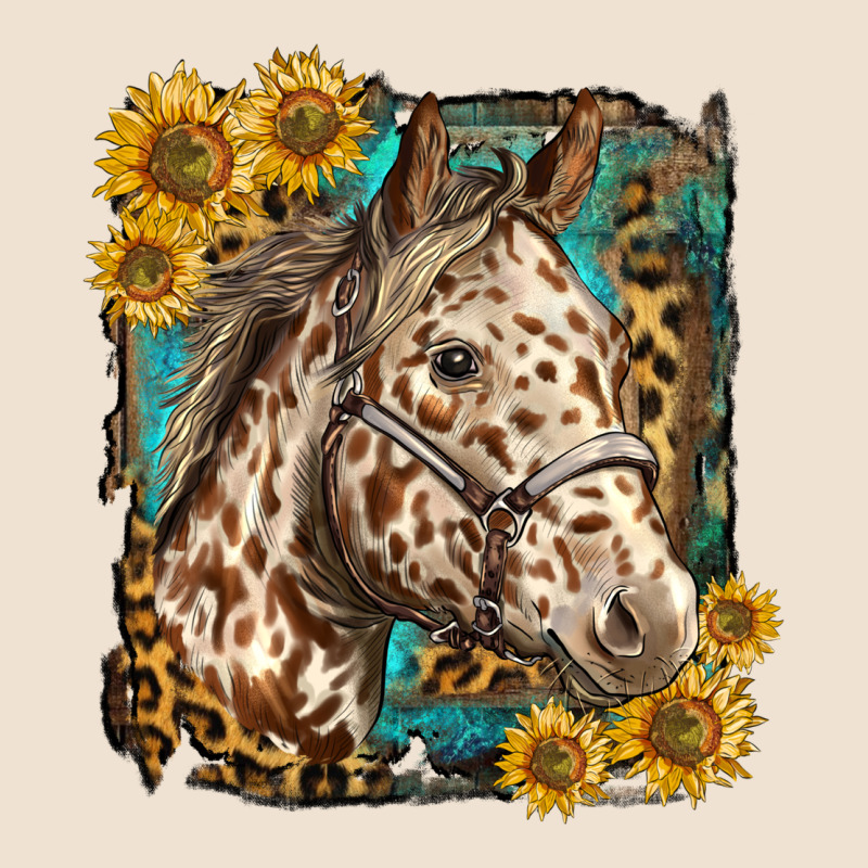 Appaloosa Horse With Sunflowers And Western Background Urban Heavy Tee by LillyAllenDesigns | Teevron