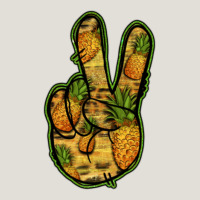 Pineapple Peace Sign Heavy Core Tee | Teevron