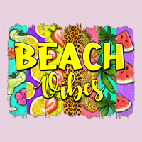 Beach Vibes Summer Brushstroke Ladies Tee | Teevron