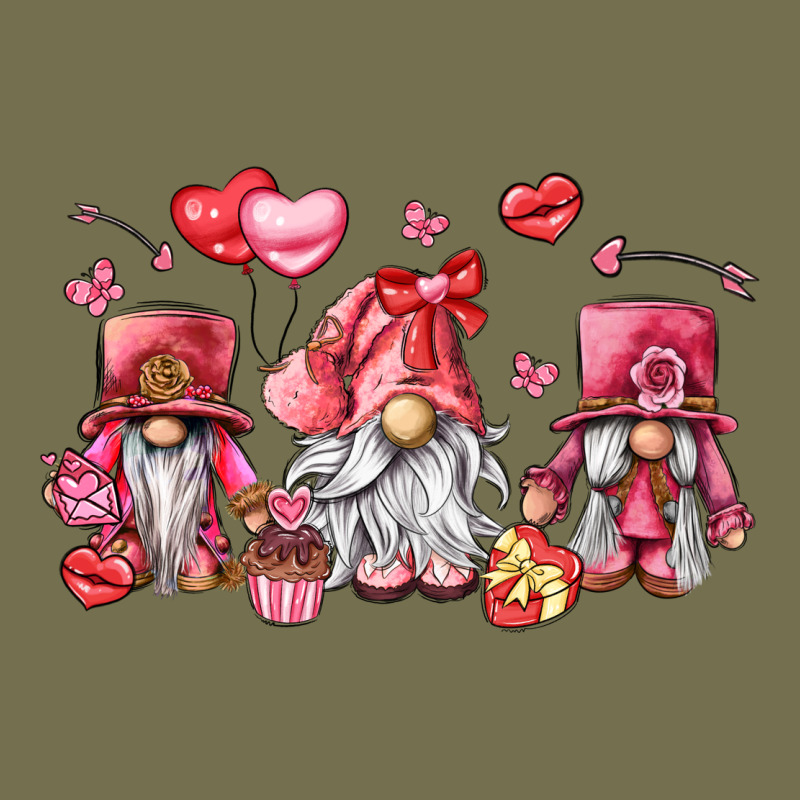 Valentine's Day Gnomes Vintage Hoodie by LillyAllenDesigns | Teevron