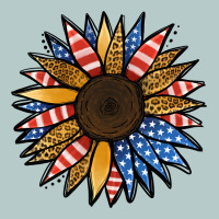 Patriotic Sunflower Heavy Core Tee | Teevron