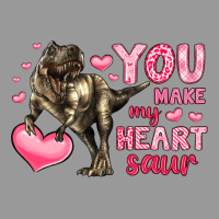 You Make My Heart Saur Vintage Hoodie | Teevron