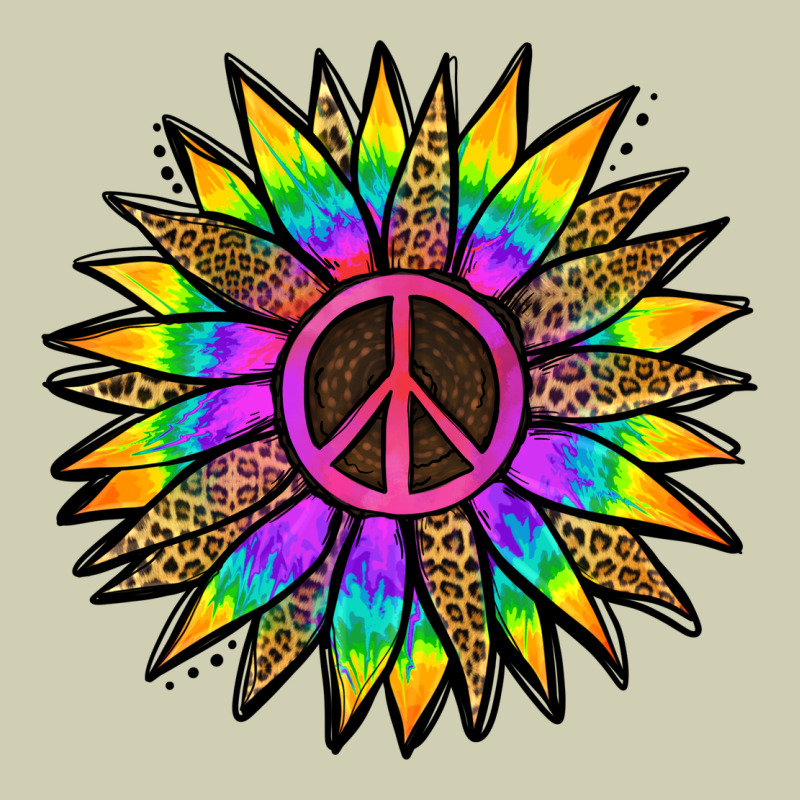 Peace Hippie Sunflower Heavy Core Tee by Jasminsmagicworld | Teevron