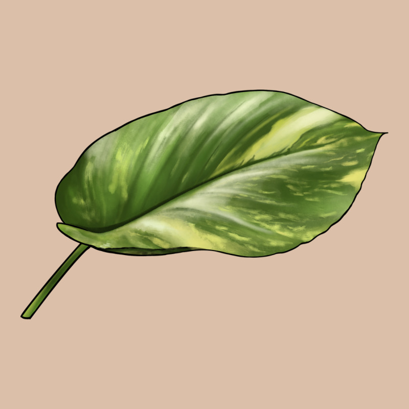 Golden Pothos Leaf Urban Heavy Tee by LillyAllenDesigns | Teevron