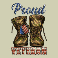 Proud Veteran Camo Shoes Heavy Core Tee | Teevron