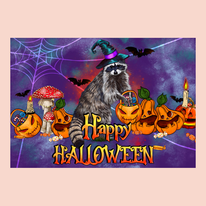 Happy Halloween Raccoon Urban Hoodie by LillyAllenDesigns | Teevron