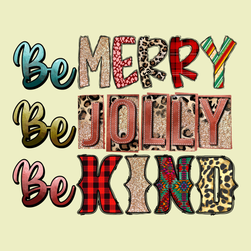 Be Merry Be Jolly Be Kind Urban Hoodie by SublimationCraftShop | Teevron