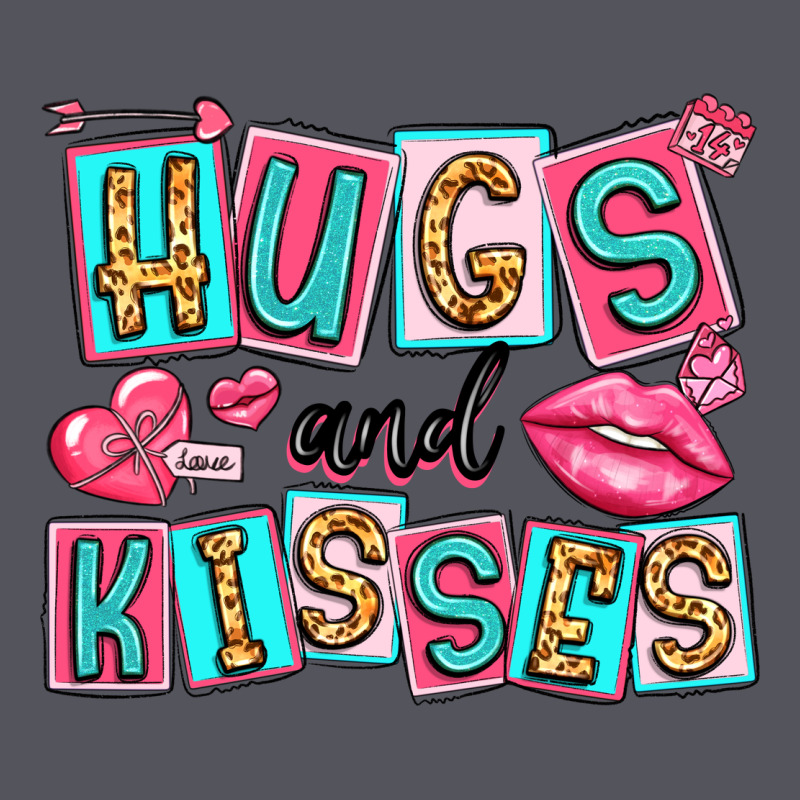 Hugs And Kisses Vintage Hoodie by LillyAllenDesigns | Teevron