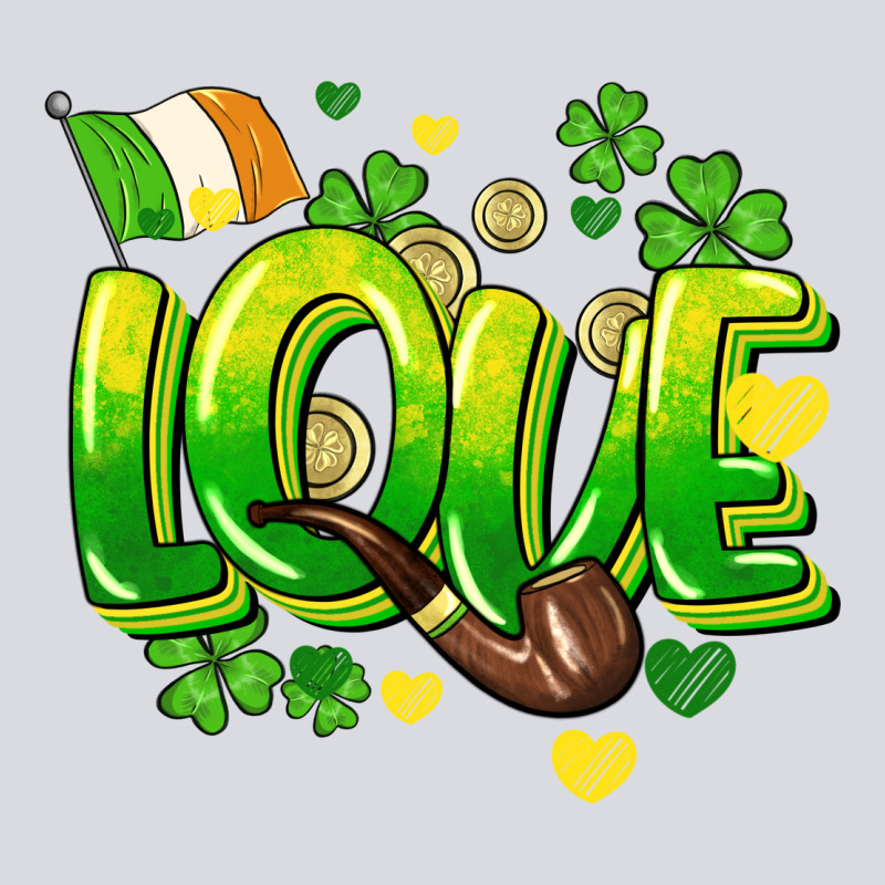 Love St. Patrick's Day Zipper Hoodie by HowdyJamesFarm | Teevron