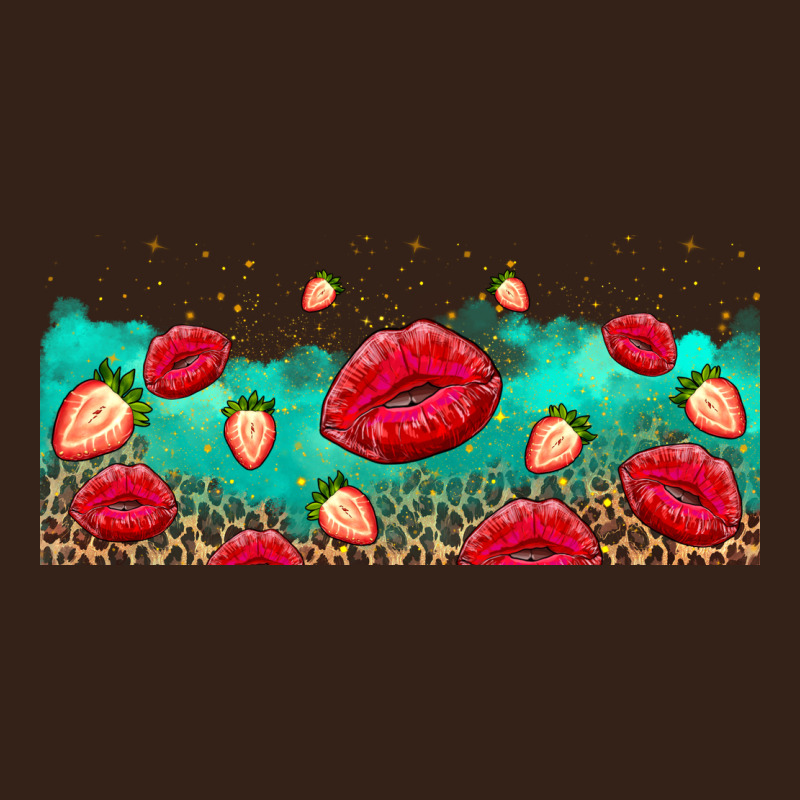 Lips And Strawberries Heavy Core Tee by AdoDesignShop | Teevron