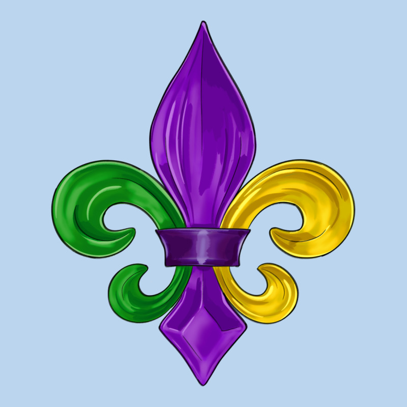 Mardi Gras Fleur De Lis Classic Tee by LillyAllenDesigns | Teevron