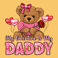 My Valentine Is My Daddy Vintage Hoodie | Teevron