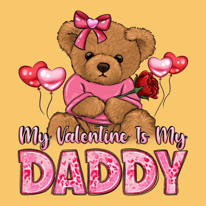 My Valentine Is My Daddy Vintage Hoodie by LillyAllenDesigns | Teevron