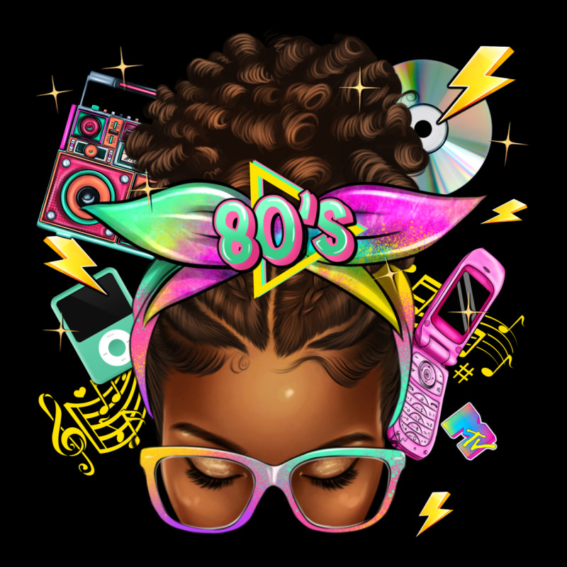 80's Babe Afro Messy Bun Heavyweight Sweatshirt by texasbilliewilder | Teevron