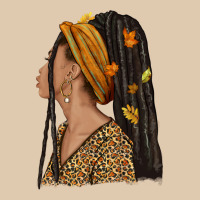 Fall Afro Woman Heavyweight Sweatshirt | Teevron