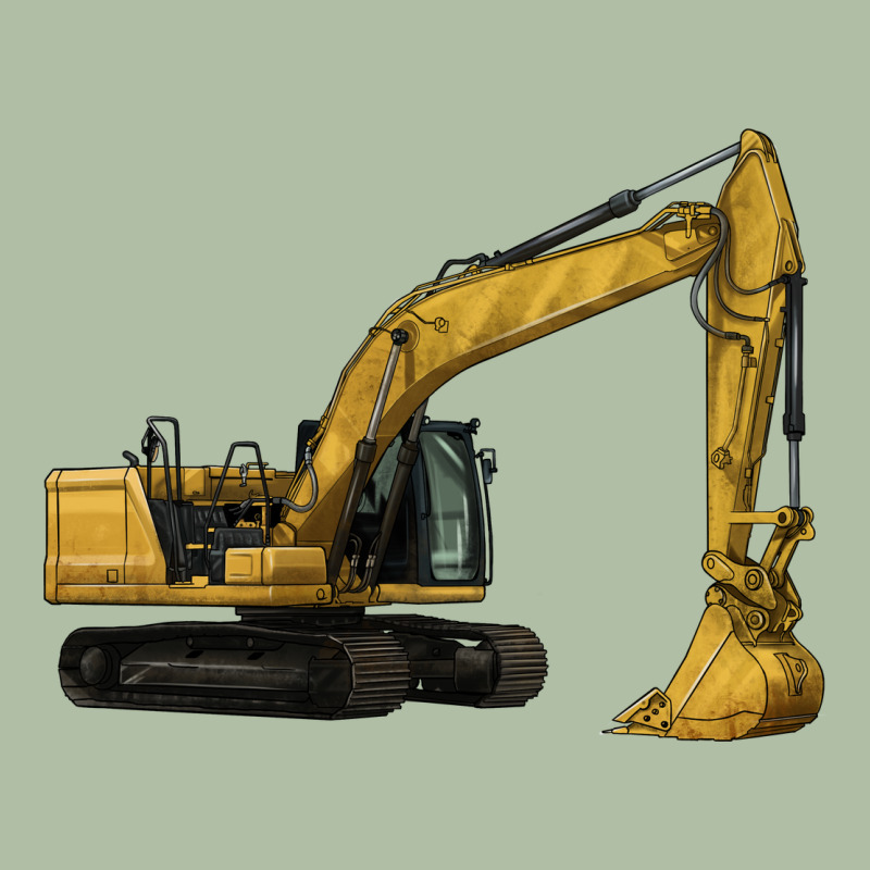 Excavator Urban Heavy Tee by LillyAllenDesigns | Teevron