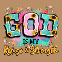 God Is My Refuge And Strength Vintage Hoodie | Teevron