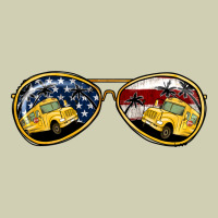 Bus Driver American Sunglasses Heavy Core Tee | Teevron