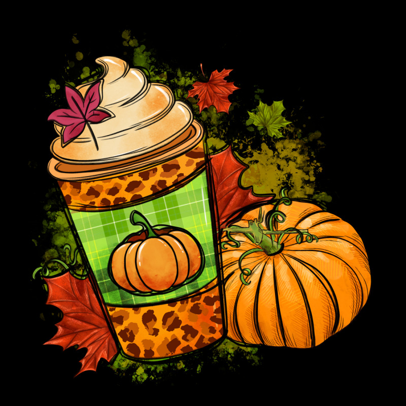 Fall Pumpkin Coffee Heavyweight Sweatshirt by NancyCooperArtShop | Teevron