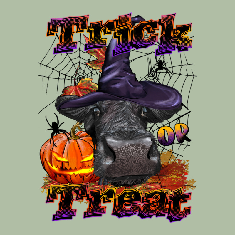 Trick Or Treat Black Angus Heifer Urban Heavy Tee by LillyAllenDesigns | Teevron