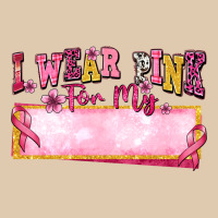 Personalized I Wear Pink For My Heavyweight Sweatshirt | Teevron