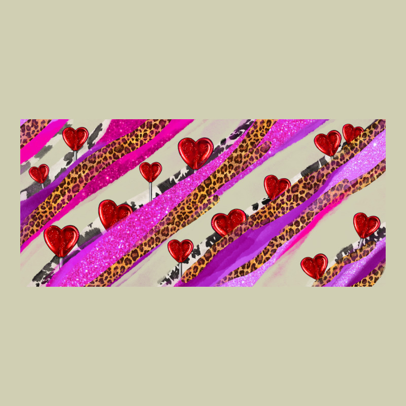 Leopar And Cowhide With Heart Candies Heavy Core Tee by AdoDesignShop | Teevron