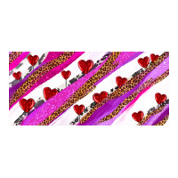 leopar and cowhide with heart candies | Teevron