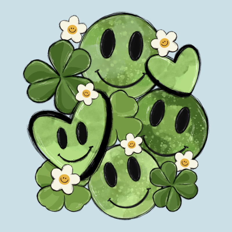 St. Patrick's Day Green Smile Ladies Tee by MaliasSmallBusiness | Teevron