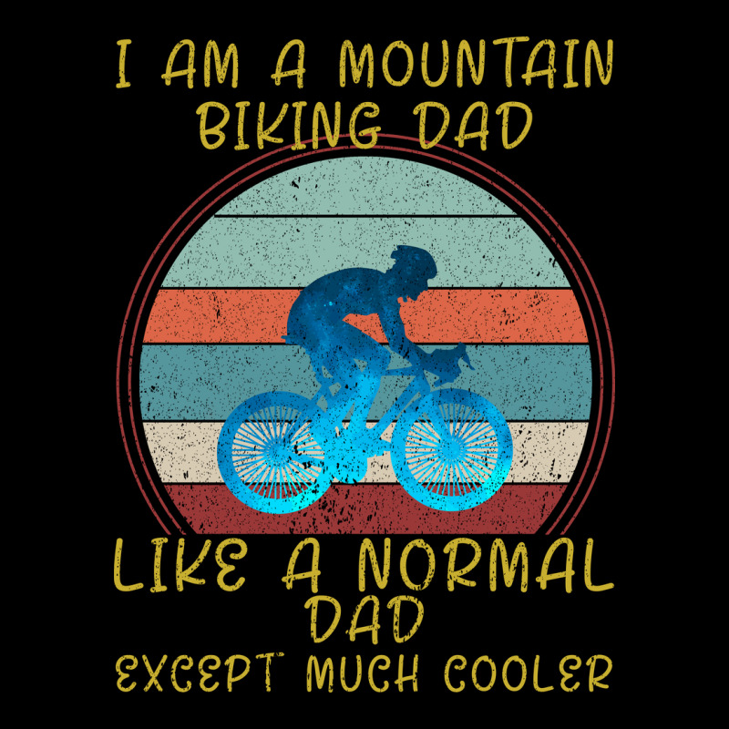I Am A Mountain Biking Dad Long Sleeve Tee by Bettercallsaul | Teevron