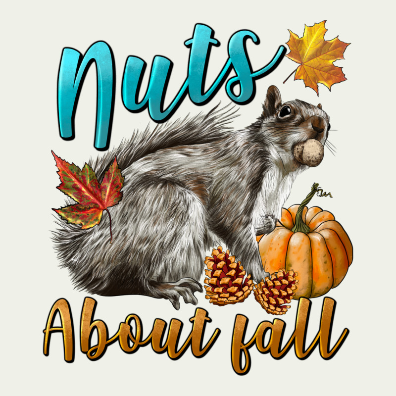 Nuts About Fall Squirrel Urban Heavy Tee by LillyAllenDesigns | Teevron