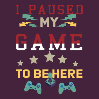I Paused My Game To Be Here Long Sleeve Tee | Teevron
